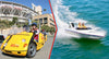 Land and Sea: GoCar Tour + Speedboat Adventure